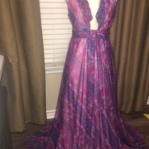 Purple maxi dress!